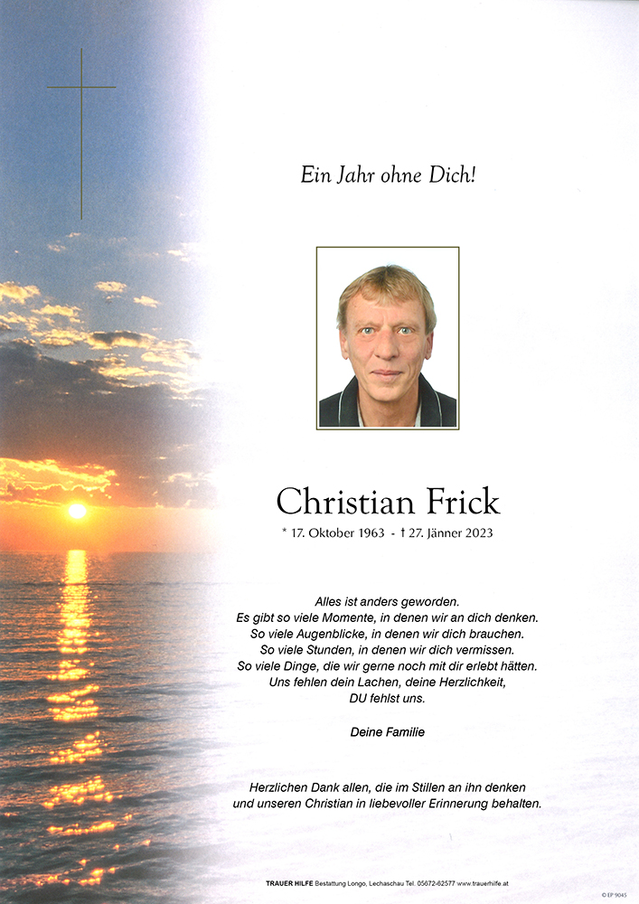 Christian Frick